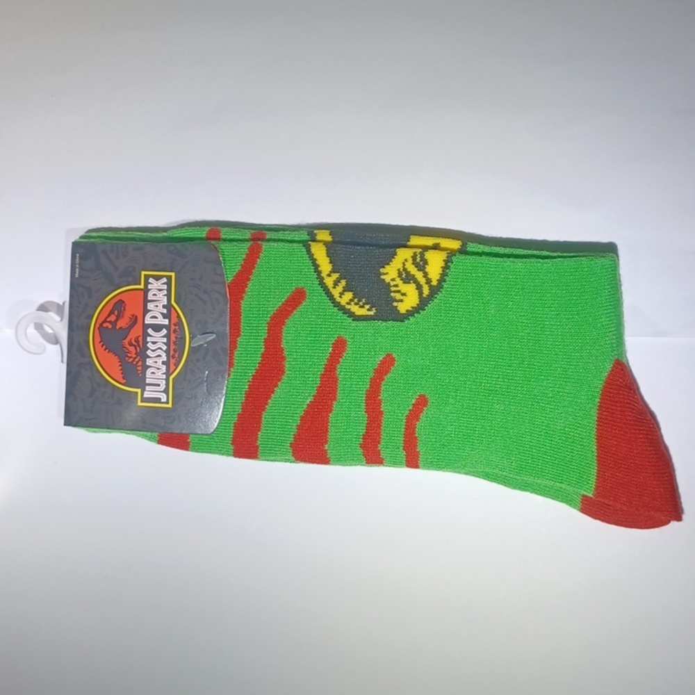 Jurassic Park Socks NWT